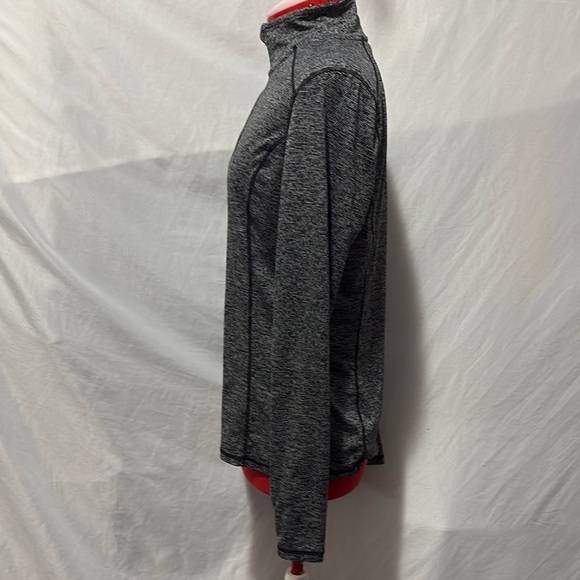 Head Gray Zippered Fitted Sweatshirt MM254 - Picture 6 of 8